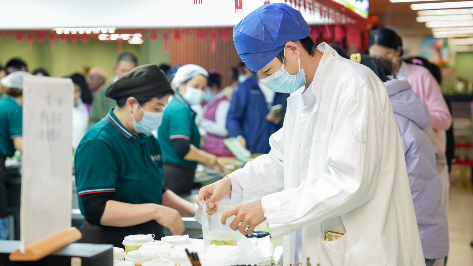 深圳人民医院中膳食堂